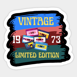 1973 vintage Sticker